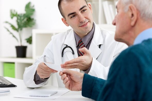 To see a doctor because of male abnormalization