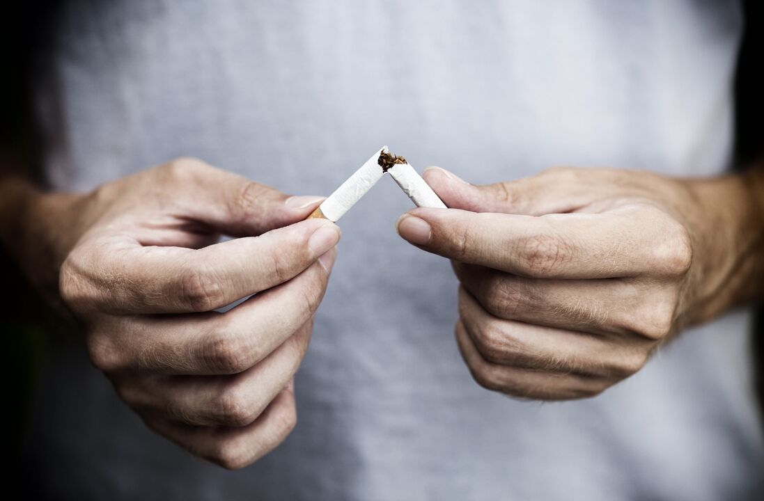 Stop smoking to increase potency naturally