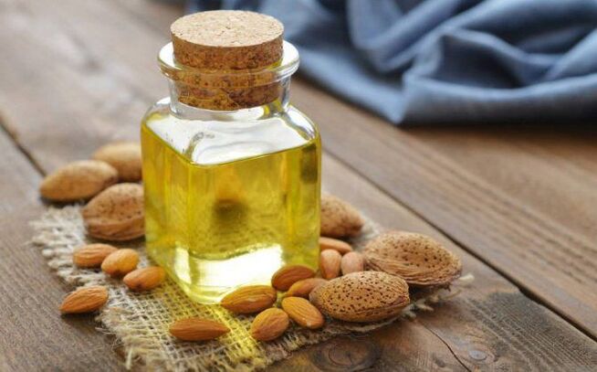 Almond oil for efficiency