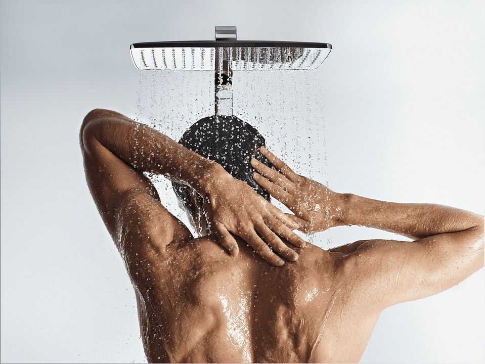 Contrast shower for efficiency