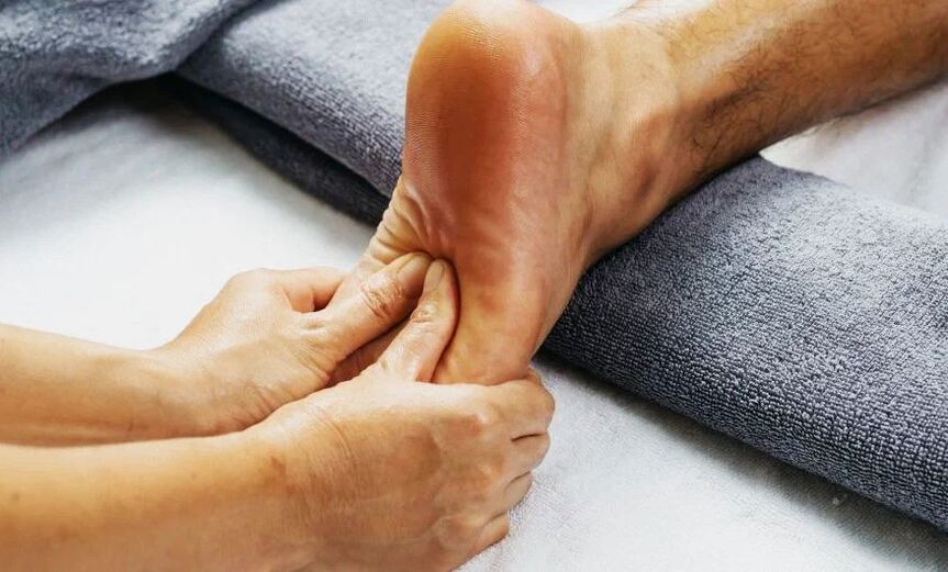 Foot massage for efficiency